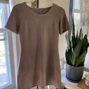 Faux suede dress 🥰
